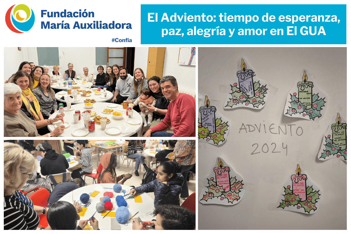 El Adviento tiempo de esperanza, paz, alegría y amor en El GUA