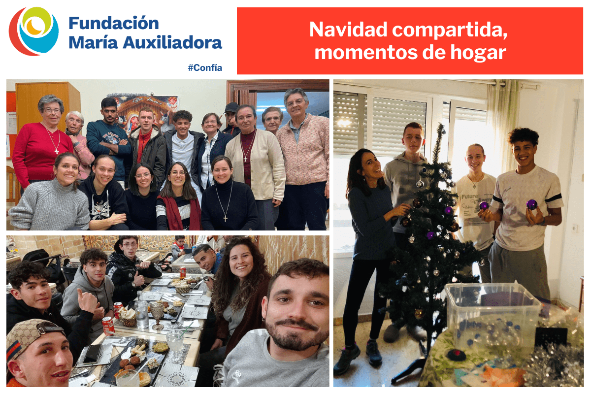Navidad compartida, momentos de hogar