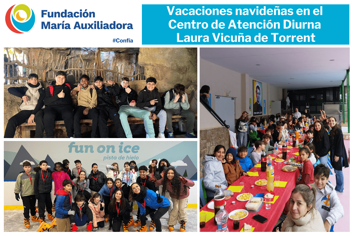 Vacaciones navideñas en el Centro de Atención Diurna Laura Vicuña de Torrent