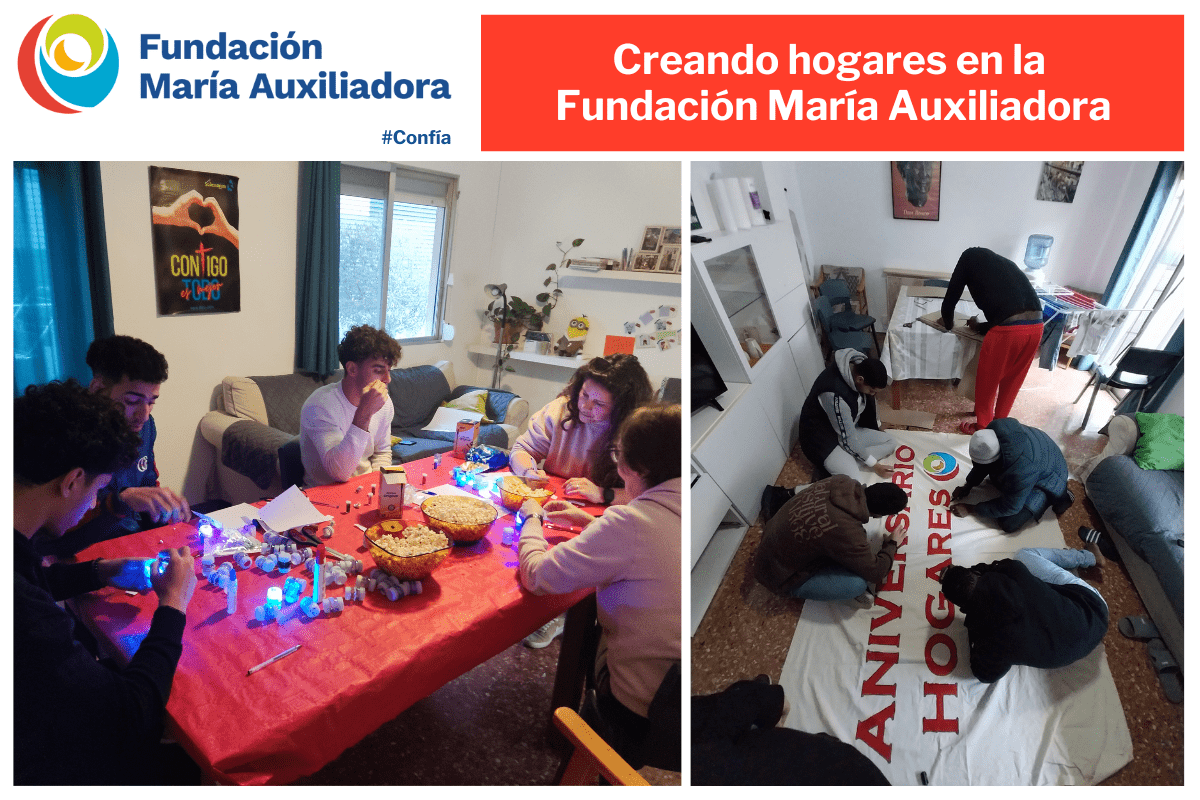 Creando hogares en Fundación María Auxiliadora